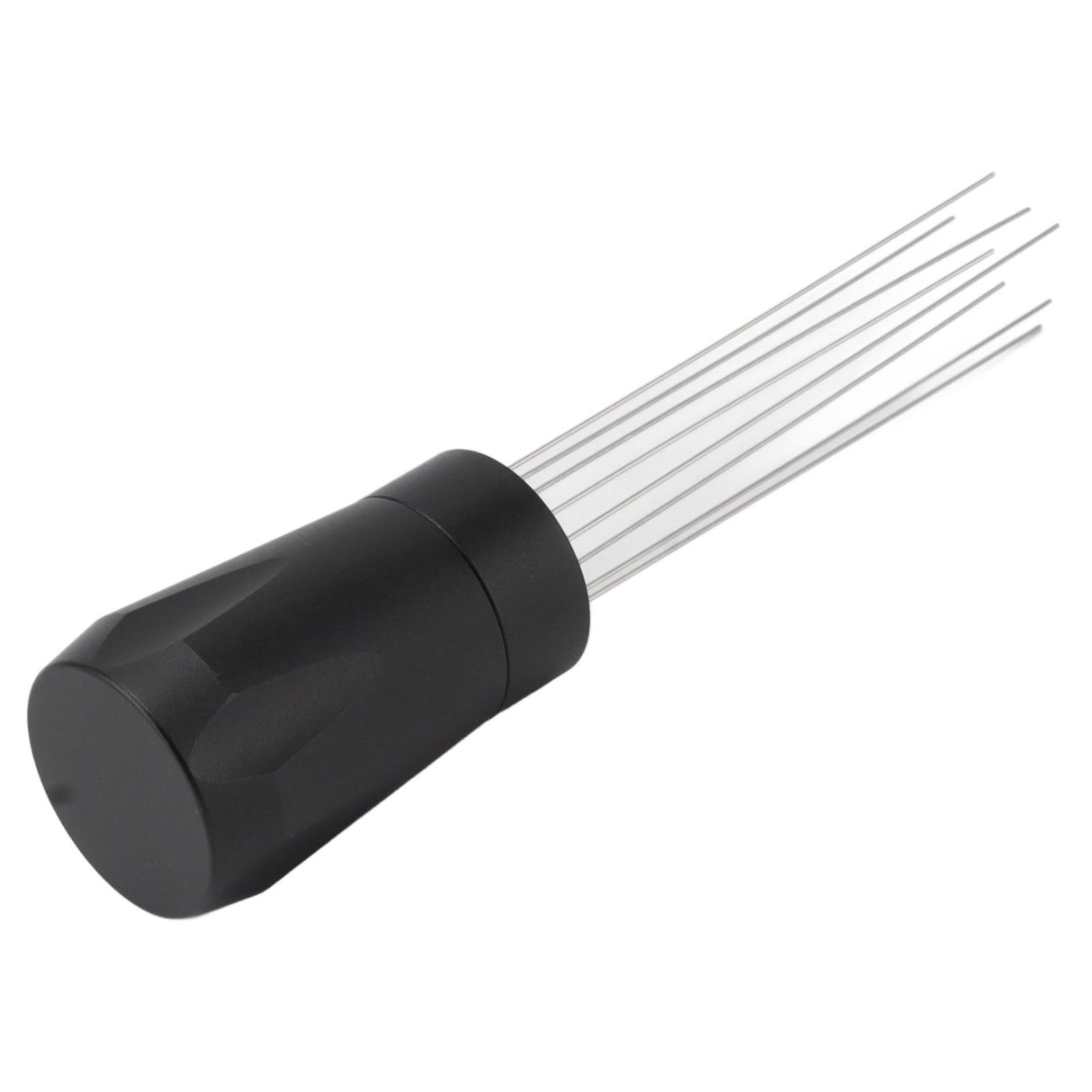 Coffee Distribution Tool Non Stick Black Aluminum Alloy Stainless Steel Coffee Stirring Tamper for Coffee Making