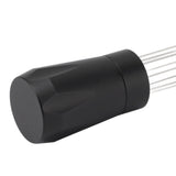 Coffee Distribution Tool Non Stick Black Aluminum Alloy Stainless Steel Coffee Stirring Tamper for Coffee Making - Extra Image