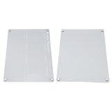 15.7 X 11.8in Magnetic Dry Erase Calendar Acrylic Clear Planner Board For Fridge Refrigerator Weekly Plan Board + Blank Board