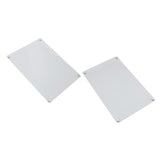 15.7 X 11.8in Magnetic Dry Erase Calendar Acrylic Clear Planner Board For Fridge Refrigerator Weekly Plan Board + Blank Board - Extra Image