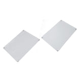 15.7 X 11.8in Magnetic Dry Erase Calendar Acrylic Clear Planner Board For Fridge Refrigerator Weekly Plan Board + Blank Board
