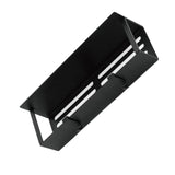 Fridge Spice Rack Magnetic with Hook Hanging Seasoning Holder Rack for Kitchen Storage Black 27x8.5x5cm / 10.6x3.3x2.0in - Extra Image