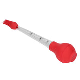 Turkey Baster Needle with Sauce Brush Barbecue Oil Drip Seasoning Tube Tools Sauce Needle Red