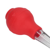 Turkey Baster Needle with Sauce Brush Barbecue Oil Drip Seasoning Tube Tools Sauce Needle Red - Extra Image