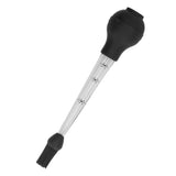 Turkey Baster Needle with Sauce Brush Barbecue Oil Drip Seasoning Tube Tools Sauce Needle Black
