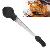 Turkey Baster Needle with Sauce Brush Barbecue Oil Drip Seasoning Tube Tools Sauce Needle Black - Extra Image