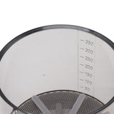 Flour Sifter Sieve PP Transparent Adjustable Fine Mesh One Hand Operation Powder Sifter Sieve for Kitchen Baking Double Layer - Extra Image