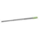 Collapsible Stainless Steel Drinking Straw Reusable Metal Straw with Cleaning Brush for Travel Work Green