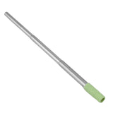 Collapsible Stainless Steel Drinking Straw Reusable Metal Straw with Cleaning Brush for Travel Work Green - 45-Degree Angle