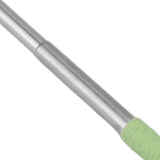 Collapsible Stainless Steel Drinking Straw Reusable Metal Straw with Cleaning Brush for Travel Work Green - Extra Image
