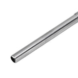 Collapsible Stainless Steel Drinking Straw Reusable Metal Straw with Cleaning Brush for Travel Work Purple