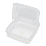 3Pcs Flip Lid Cheese Container Transparent Clear PP Food Storage Box Case for Fridge - Extra Image