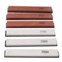 6pcs Knife Sharpener Stone Professional Built in Base Angle Guide Knife Grindstone for Knives Scissors