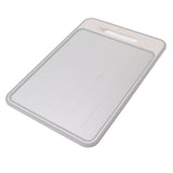 Defrosting Cutting Board Double Sided Chopping Board with Knife Sharpener for Kitchen Cooking Khaki