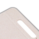 Double Sided Cutting Board Rapid Thawing and Grinding Plate with Knife Sharpener for Kitchen Khaki