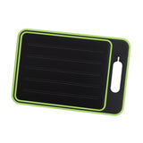 Double Sided Cutting Board Rapid Thawing and Grinding Plate with Knife Sharpener for Kitchen Black - Rear View