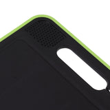 Double Sided Cutting Board Rapid Thawing and Grinding Plate with Knife Sharpener for Kitchen Black - Extra Image