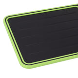 Double Sided Cutting Board Rapid Thawing and Grinding Plate with Knife Sharpener for Kitchen Black