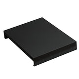 Stainless Steel Gas Stove Cover Noodle Board for Cooktop Electric Stove Range Burner Cover Expand Kitchen Workspace Black - Top-Down View