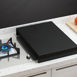 Stainless Steel Gas Stove Cover Noodle Board for Cooktop Electric Stove Range Burner Cover Expand Kitchen Workspace Black - Extra Image