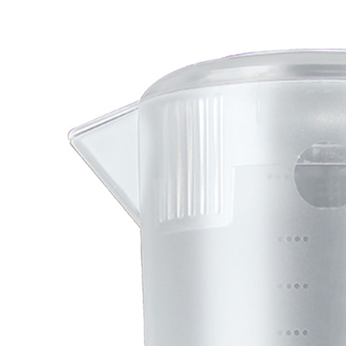 Water Pitcher PC Plastic High Temperature Resistance Frosted Kettle Mix Drinks Water Jug with Scale and Lid for Lemonade Beverage Ice Tea Transparent 3500ml