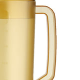 Water Pitcher PC Plastic High Temperature Resistance Frosted Kettle Mix Drinks Water Jug with Scale and Lid for Lemonade Beverage Ice Tea Dark Brown 5000ml