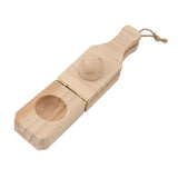 Banana Smasher Maker 2 in 1 Wooden Tostonera Plantain Press for Fried Plantains Chips Tostones Cups Potatoes