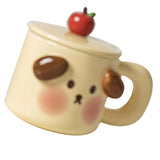 Cartoon Coffee Mug with Spoon Lid Cute Lovely Animal Shape Milk Cup Mug for Office School Bear Type - Extra Image