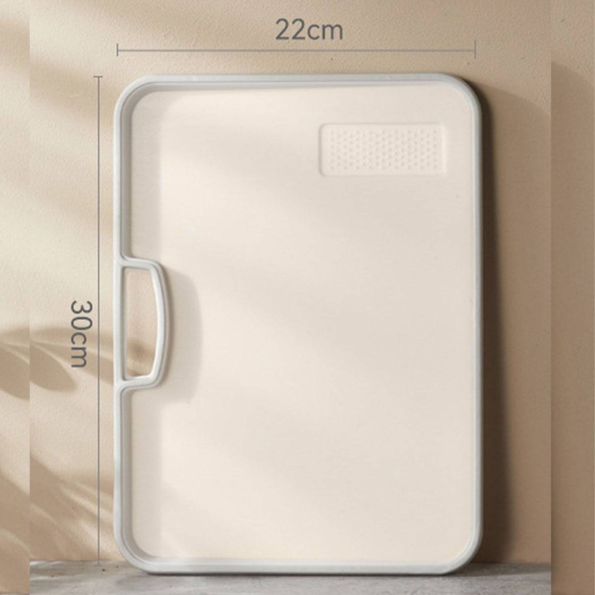 Double Sided Cutting Board Double Sided Non Slip Household Cutting Vegetables Fruits Cutting Board M(22x30cm / 8.7x11.8in)