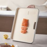 Double Sided Cutting Board Double Sided Non Slip Household Cutting Vegetables Fruits Cutting Board M(22x30cm / 8.7x11.8in)