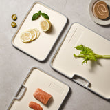 Double Sided Cutting Board Double Sided Non Slip Household Cutting Vegetables Fruits Cutting Board M(22x30cm / 8.7x11.8in) - Extra Image