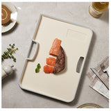 Double Sided Cutting Board Double Sided Non Slip Household Cutting Vegetables Fruits Cutting Board M(22x30cm / 8.7x11.8in)
