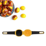 Chestnut Opener Chestnut Opening Cross Pliers Tool Nuts Opening Tool for Chestnuts Hazelnuts Walnuts Yellow