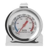 Oven Thermometer High Accuracy Heat Resistant Stainless Steel Thermometer for Kitchen Refrigerator - Close-Up Angle