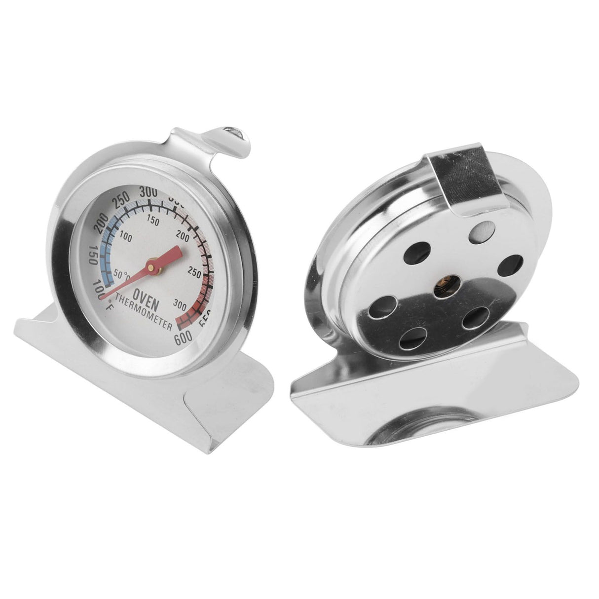 Oven Thermometer High Accuracy Heat Resistant Stainless Steel Thermometer for Kitchen Refrigerator