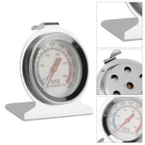 Oven Thermometer High Accuracy Heat Resistant Stainless Steel Thermometer for Kitchen Refrigerator - Extra Image
