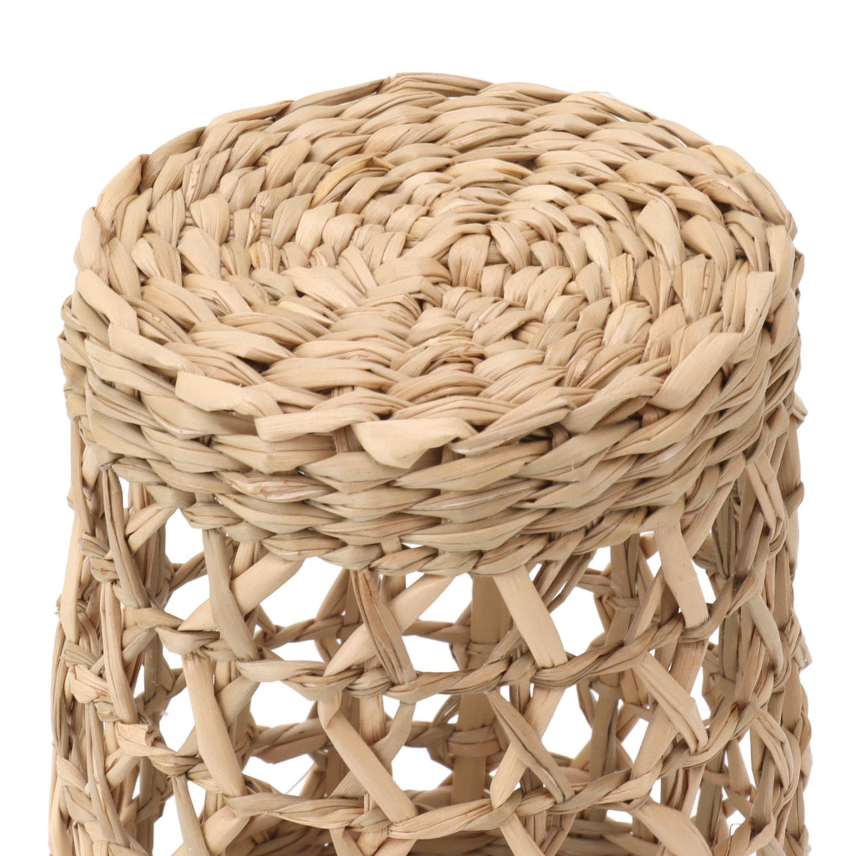 6 PCS Woven Cup Holders Anti Scald Hollow Straw Woven Glass Cup Sleeve for Glass Bottles Plastic Cups Mugs