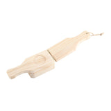 Tostonera Plantain Masher Pine Plantain Press Smasher Reusable Deep Plantain Baskets Maker with Hanging Lanyard - 45-Degree Angle
