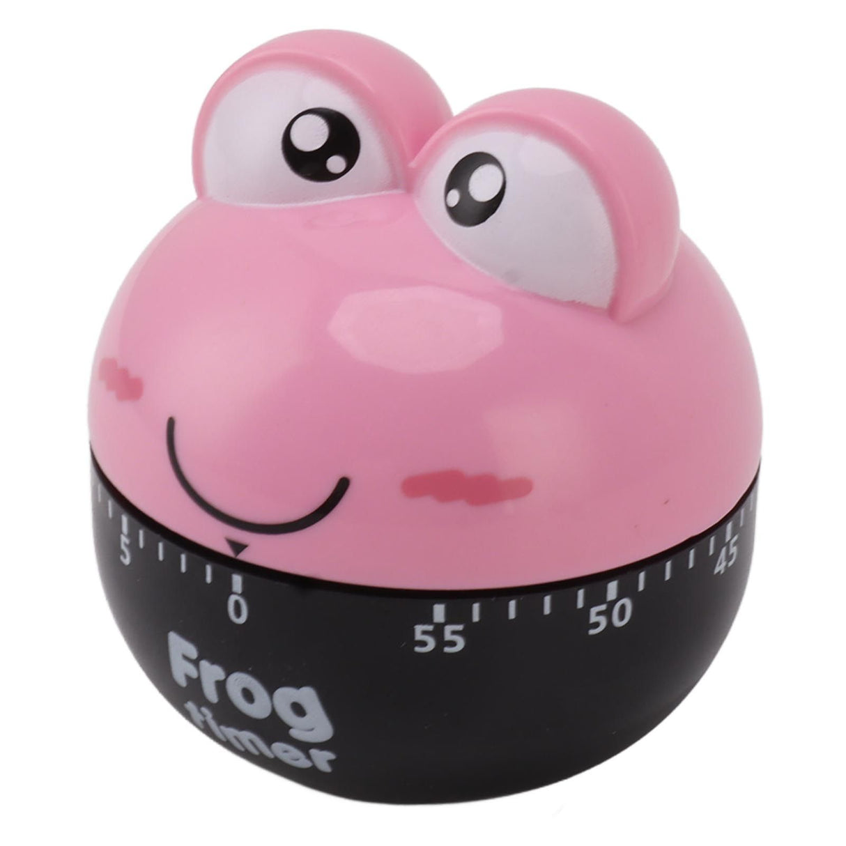 Cartoon Machinery Timer High Accuracy Adjustable 60 Minutes Mechanical Kitchen Cooking Timer for Kitchen Study Pink