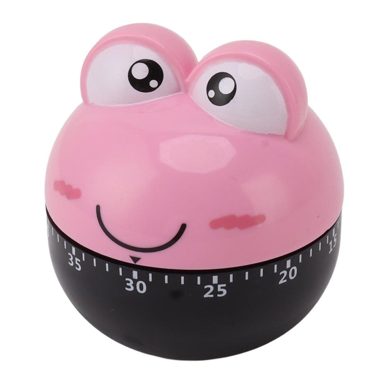 Cartoon Machinery Timer High Accuracy Adjustable 60 Minutes Mechanical Kitchen Cooking Timer for Kitchen Study Pink