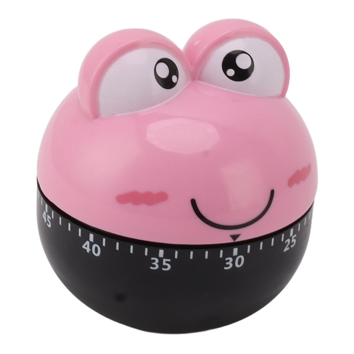 Cartoon Machinery Timer High Accuracy Adjustable 60 Minutes Mechanical Kitchen Cooking Timer for Kitchen Study Pink
