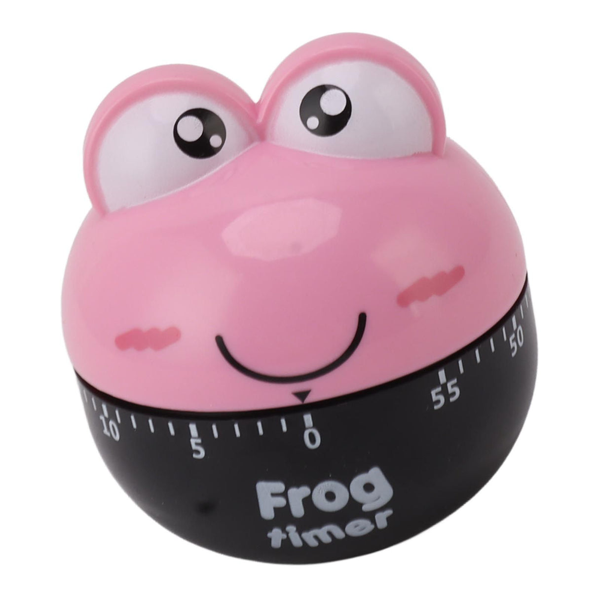 Cartoon Machinery Timer High Accuracy Adjustable 60 Minutes Mechanical Kitchen Cooking Timer for Kitchen Study Pink
