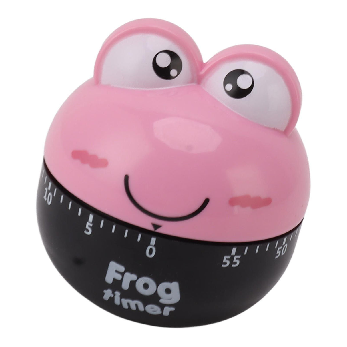 Cartoon Machinery Timer High Accuracy Adjustable 60 Minutes Mechanical Kitchen Cooking Timer for Kitchen Study Pink