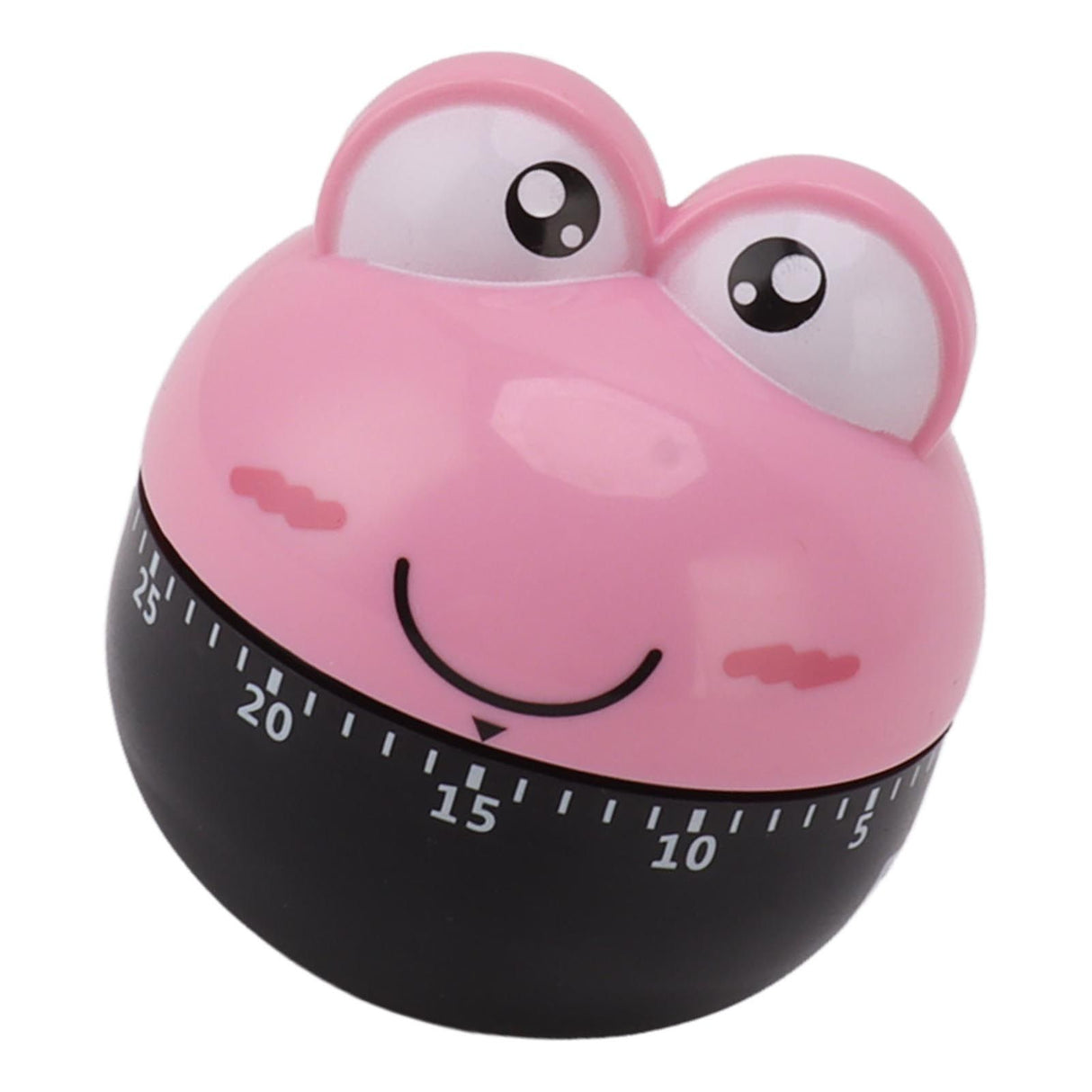 Cartoon Machinery Timer High Accuracy Adjustable 60 Minutes Mechanical Kitchen Cooking Timer for Kitchen Study Pink