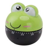Cartoon Machinery Timer High Accuracy Adjustable 60 Minutes Mechanical Kitchen Cooking Timer for Kitchen Study Green - 45-Degree Angle