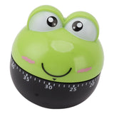 Cartoon Machinery Timer High Accuracy Adjustable 60 Minutes Mechanical Kitchen Cooking Timer for Kitchen Study Green - Extra Image