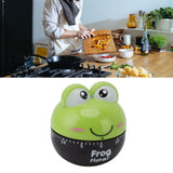 Cartoon Machinery Timer High Accuracy Adjustable 60 Minutes Mechanical Kitchen Cooking Timer for Kitchen Study Green - Extra Image