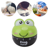 Cartoon Machinery Timer High Accuracy Adjustable 60 Minutes Mechanical Kitchen Cooking Timer for Kitchen Study Green - Extra Image
