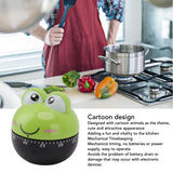 Cartoon Machinery Timer High Accuracy Adjustable 60 Minutes Mechanical Kitchen Cooking Timer for Kitchen Study Green - Extra Image