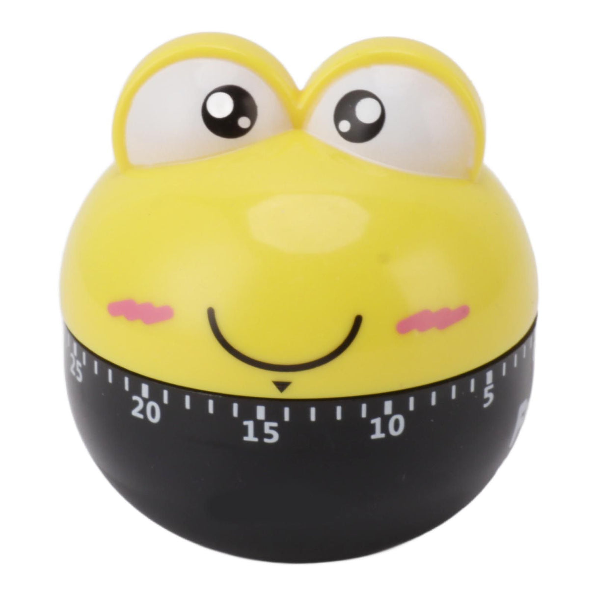 Cartoon Machinery Timer High Accuracy Adjustable 60 Minutes Mechanical Kitchen Cooking Timer for Kitchen Study Yellow